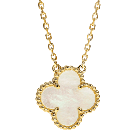 Image #1 Vintage Alhambra Pendant Necklace